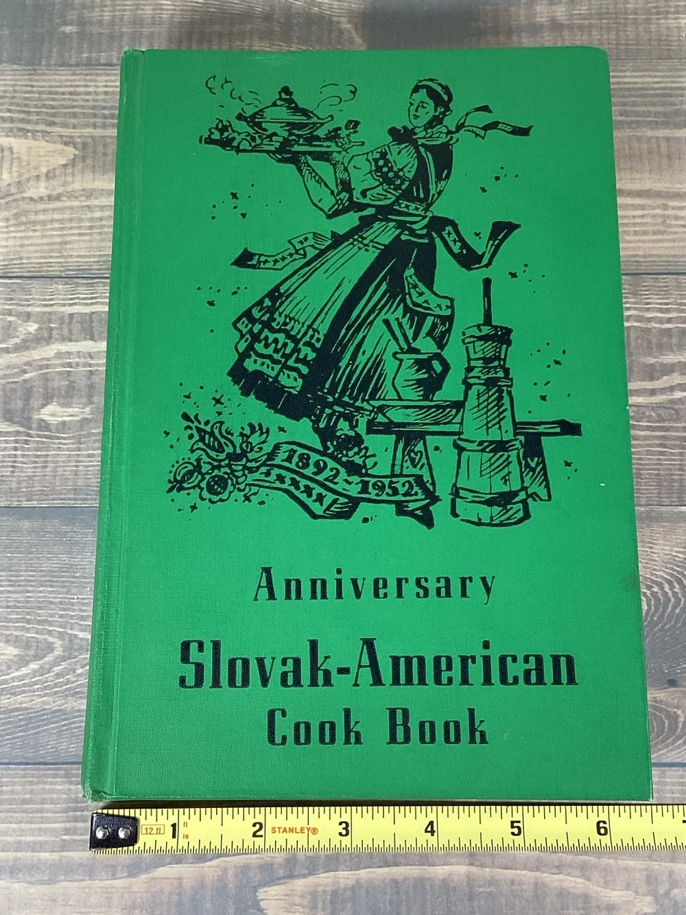 Vintage 1952 The Anniversary Slovak-American Cook Book HC 60th Anniversary